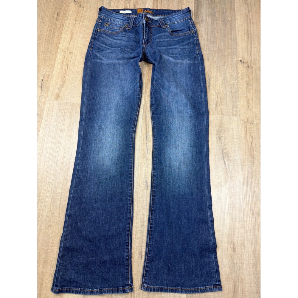 Kut from the Kloth Nicole Bootcut Jeans Medium Wash Blue Denim KP2058MA6R Size 8